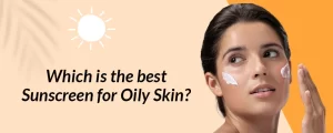 girl applying sun screen